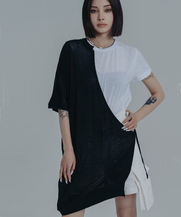 Layered Bicolor Top